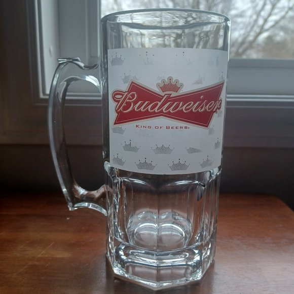Budweiser beer mug Big 8 inch - Picture 1 of 7